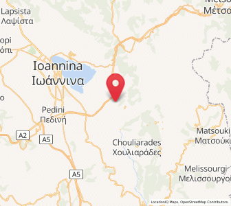 Map of Iliókali, Epirus