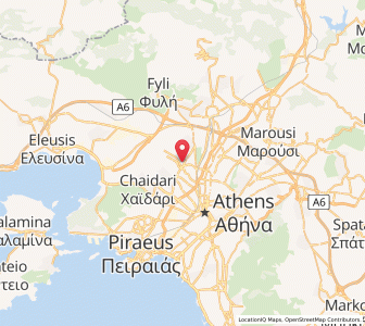 Map of Ílion, Attica