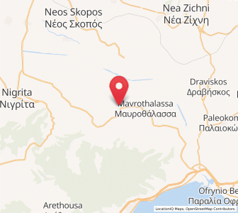 Map of Ívira, Central Macedonia