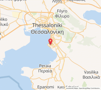 Map of Kalamariá, Central Macedonia