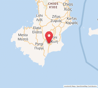 Map of Kalamotí, North Aegean
