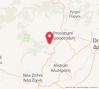 Map of Kalí Vrýsi, East Macedonia and Thrace