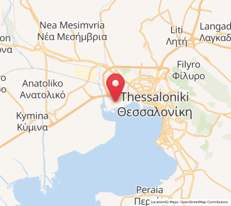 Map of Kalochóri, Central Macedonia