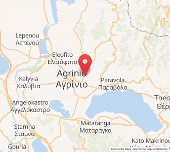 Map of Kamaroúla, West Greece