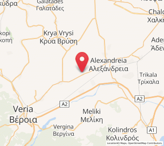 Map of Kampochóri, Central Macedonia