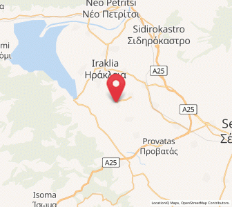 Map of Karperí, Central Macedonia