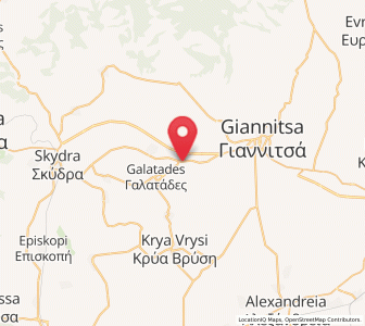 Map of Karyótissa, Central Macedonia