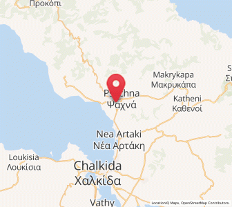 Map of Kastélla, Central Greece