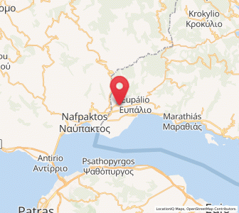 Map of Kastráki, Central Greece