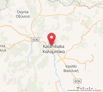 Map of Kastráki, Thessaly