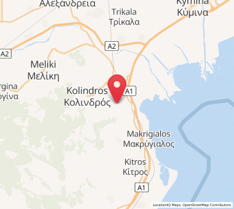 Map of Katachás, Central Macedonia