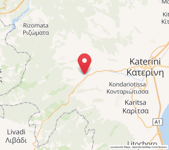 Map of Káto Miliá, Central Macedonia