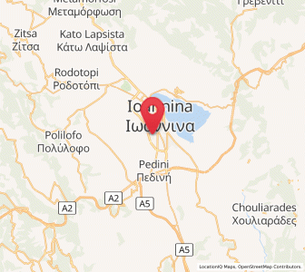 Map of Káto Neochorópoulo, Epirus