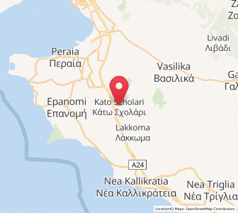 Map of Káto Scholári, Central Macedonia