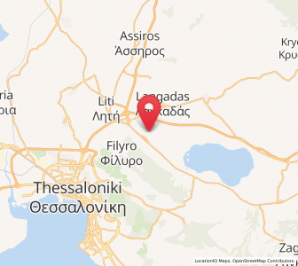 Map of Kavallári, Central Macedonia