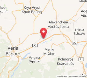 Map of Kefalochóri, Central Macedonia