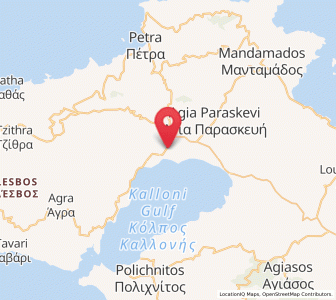 Map of Kerámion, North Aegean