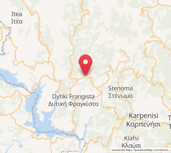 Map of Kerasochóri, Central Greece