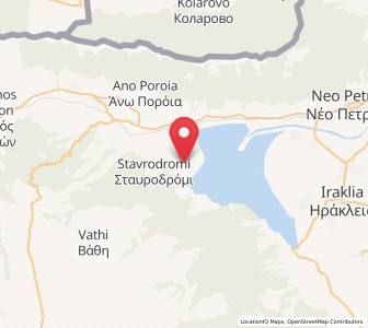Map of Kerkíni, Central Macedonia
