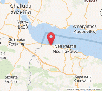 Map of Khalkoútsion, Attica