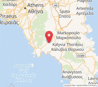 Map of Kítsi, Attica