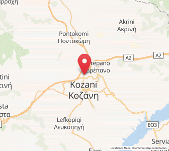 Map of Koíla, West Macedonia