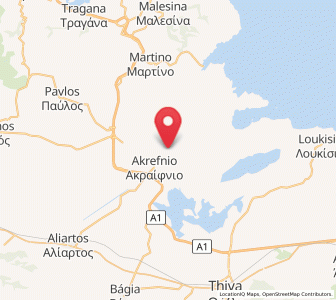 Map of Kókkinon, Central Greece