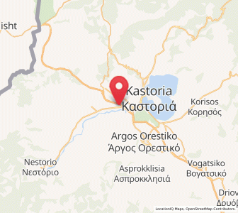 Map of Kolokynthoú, West Macedonia