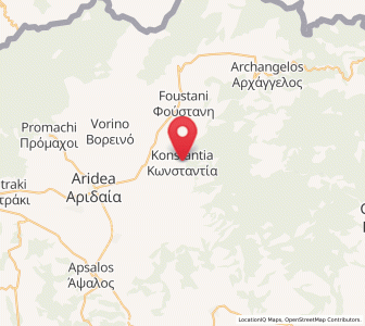 Map of Konstantía, Central Macedonia