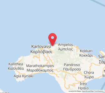 Map of Kontakaíika, North Aegean
