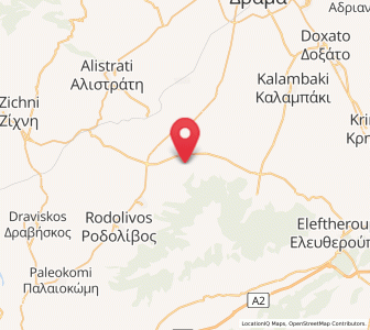 Map of Kormísta, Central Macedonia
