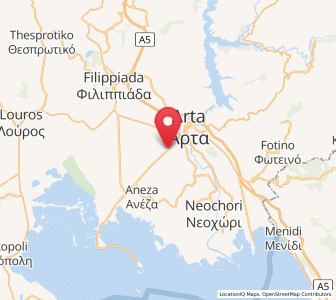 Map of Kostakioí, Epirus