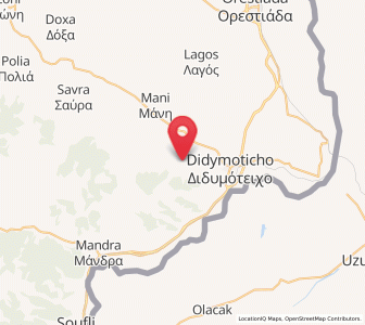 Map of Koufóvouno, East Macedonia and Thrace