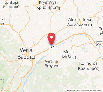 Map of Kouloúra, Central Macedonia
