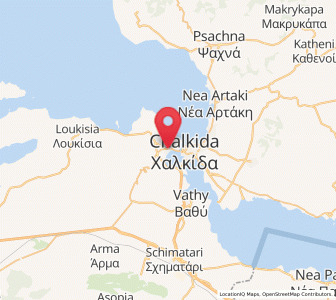 Map of Ksyróvrisi, Central Greece