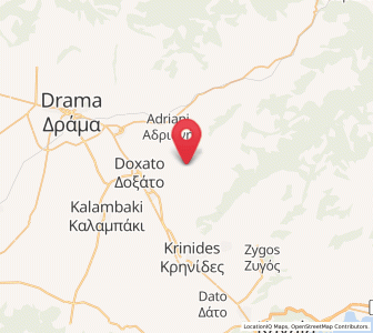 Map of Kýria, East Macedonia and Thrace