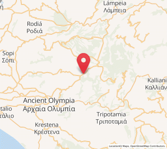 Map of Lálas, West Greece