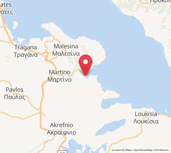 Map of Lárimna, Central Greece