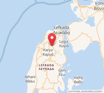 Map of Lazaráta, Ionian Islands