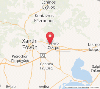 Map of Lefkópetra, East Macedonia and Thrace