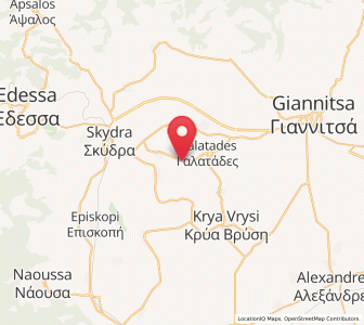 Map of Liparó, Central Macedonia