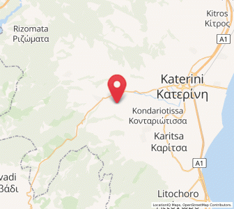 Map of Lófos, Central Macedonia