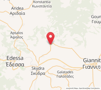 Map of Mándalo, Central Macedonia