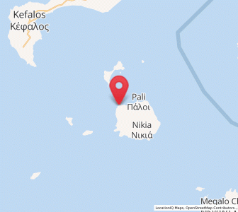 Map of Mandráki, South Aegean