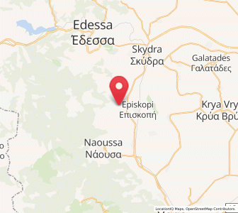 Map of Marína, Central Macedonia