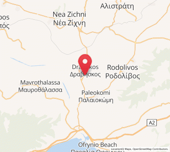 Map of Mavrólofos, Central Macedonia