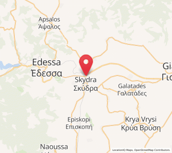Map of Mavrovoúni, Central Macedonia