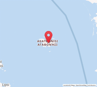 Map of Megálo Chorió, South Aegean