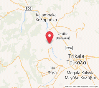 Map of Megárchis, Thessaly