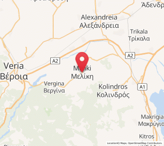 Map of Melíki, Central Macedonia